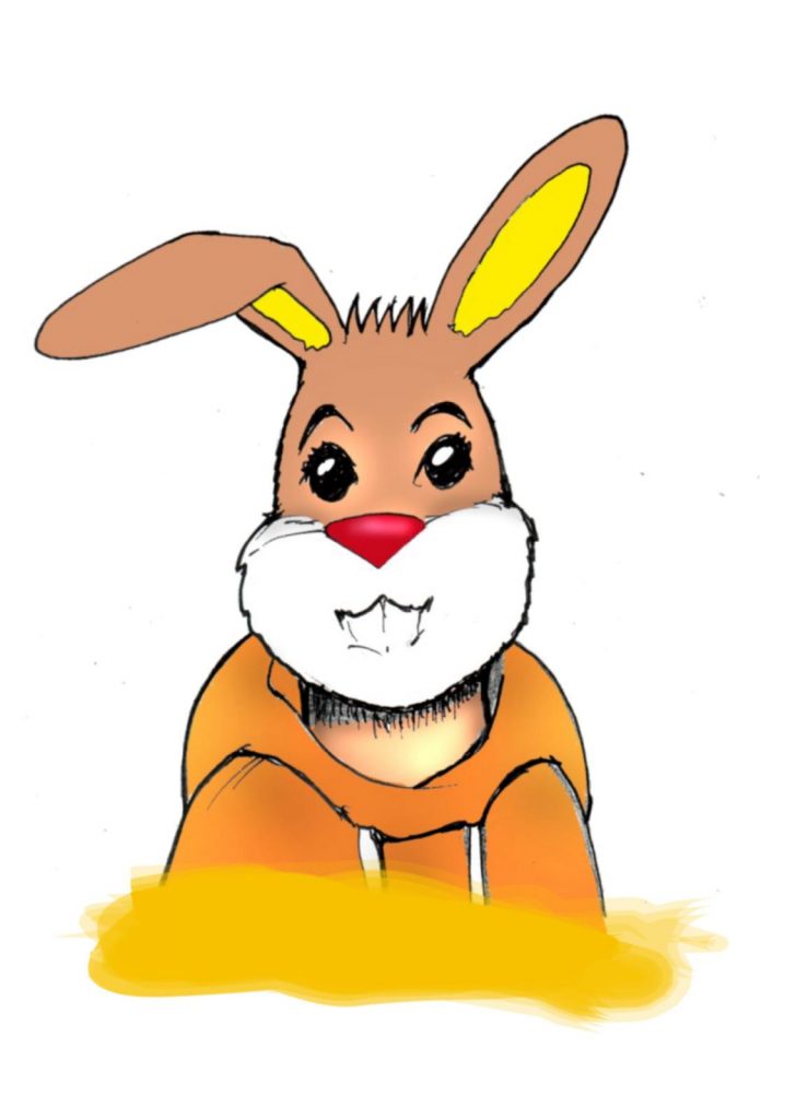 Hase Zitternase aus der Buchreihe von Anja Kleine Brockmann