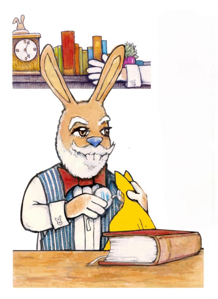 Opa Hase von Hase Zitternase, ein großartiger Geschichtenerzähler