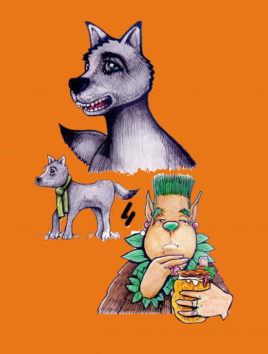 Hase Zitternase und die Waldelfen und wie es zu den vier Jahreszeiten gekommen ist.